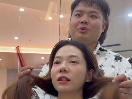 当粉棕色+高层次公主切是一种什么体验 谁说粉棕色要漂的?免漂粉棕色+高层次公主切氛围感拉满#粉棕色 #免漂发色 #高层次 #公主切 #显白发色