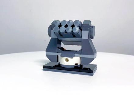 今天教大家用一堆积木搭建一个舰载导弹#乐高moc #模型拼装 #乐高王子 #积木