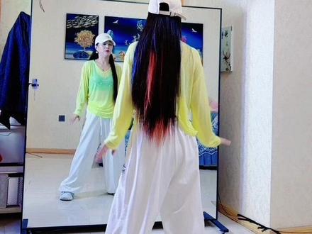 保姆级教程来啦😋背面音乐完整版➡️@东宁王娟曳舞团~团长 #简单易学#歌声与微笑 #广场舞