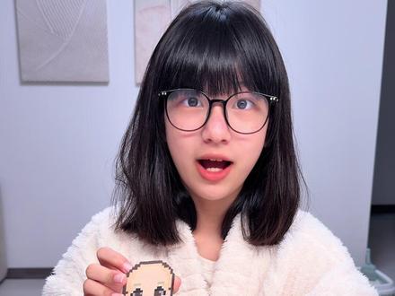 拼豆可以做换装手工了 #拼豆#手工#儿童手工#阿诗的日常
