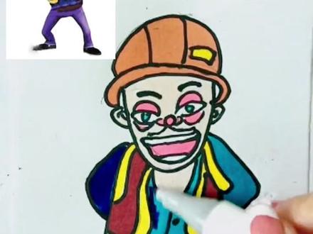 光头强👨🦲来砍树啦~画起来吧!#一起学画画 #画画使我快乐