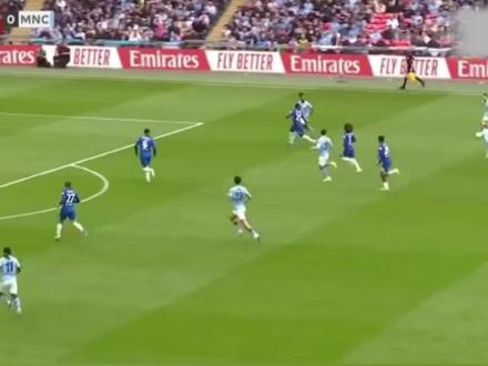 曼城1-0击败切尔西夺足总杯冠军