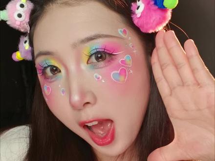 有手就会的六一儿童节舞台妆万能配色法#六一儿童节妆容 #六一儿童节化妆 #舞台妆教程 #舞台妆彩绘 #舞台妆教程分享