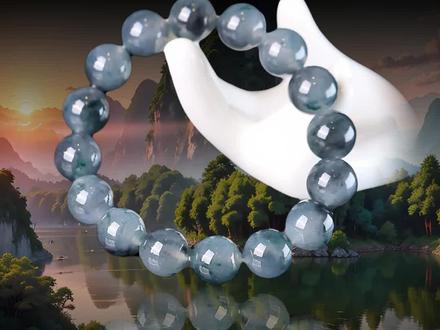 翡翠乌鸡手串来啦#翡翠挂件#盛鼎珠宝#桃桃翡翠