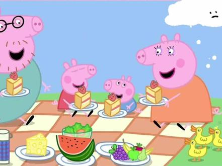 小猪佩奇第15集《picnic》#英语 #教育 #小猪佩奇 #育儿 #动画