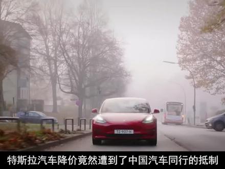 特斯拉降价竟然遭到国产车企联合反对