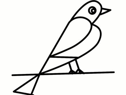 1234画小鸟这样画秒会,用数字画小鸟一看就会,全网最简单的简笔画#简笔画 #画画#创意美术 @DOU+小助手