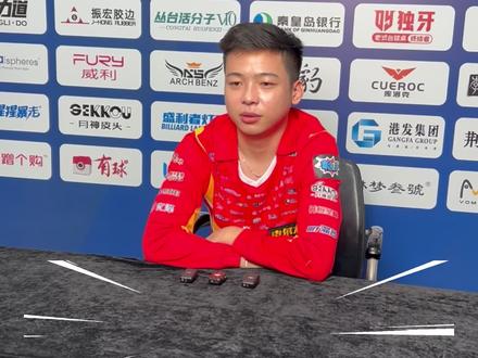 恭喜郑肖淮斩获季军!今晚决赛他更看好谁呢? #独牙 #台球 #独牙传奇