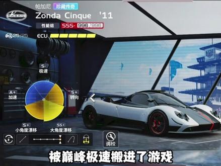 全国仅 1 台帕加尼 Zonda 空降巅峰极速双旦局!狂送 100 抽圆梦神车#2025巅峰极速跨年夜 #巅峰极速 #帕加尼zonda巅峰登场
