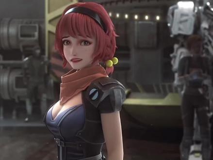 好可爱的艾丽卡#灵笼#国产动漫#艾丽卡