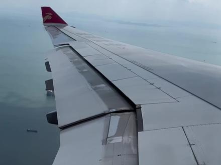 深航空客330,降落深圳机场——沉浸纯音版