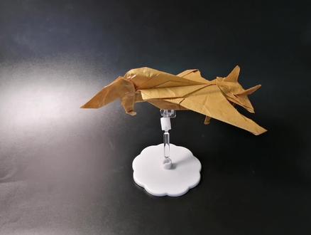 【折纸–教程】F-15鹰式战斗机