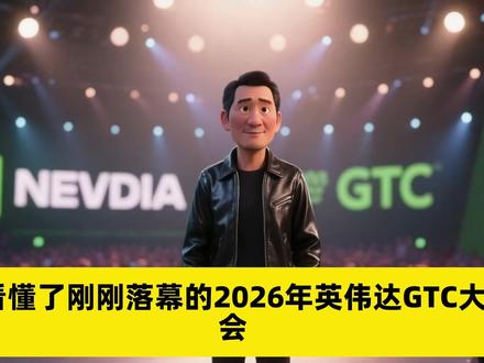 淘汰你的不是同事,是他的Token余额! 看懂黄仁勋2026 GTC大会,提前看清打工人的残酷终局。