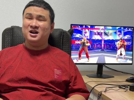 聊聊我作为盲人玩家,街霸6的外设选择 #街霸6 #格斗游戏 #街头霸王