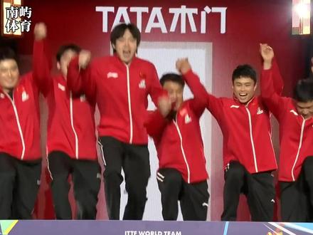 3-0霸气夺冠!你永远可以相信中国乒乓球! #伦敦世乒赛 #王楚钦 #梁靖崑 #林诗栋 #冠军