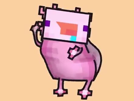 乔治与美西螈的甜蜜恋爱?没人能拒绝一只会跳舞的美西螈! #美西螈 #我的世界 #甜蜜恋爱