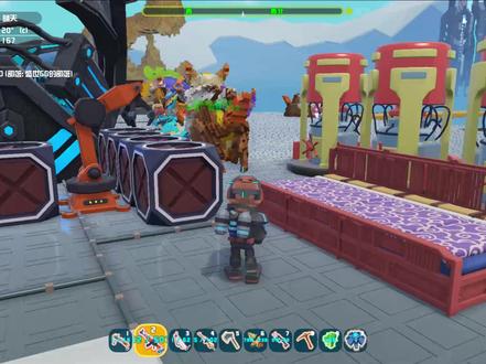 单挑泰克机械霸王龙,解锁泰克服装图纸,即将飞升 #方块方舟 #开放世界沙盒游戏 #基地建设 #游戏精彩时刻