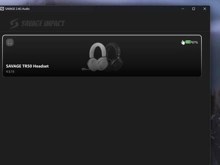 T50无线版 可以看到电量使用情况啦 #野蛮部落T50 #野蛮部落T50驱动