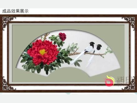 《闹春》详细讲解第一集,小鸟的绣法#祺月丝带绣 #刺绣教程 #手工