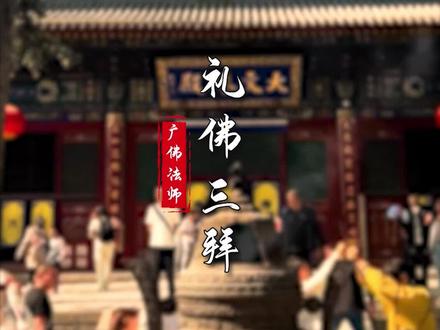 礼佛三拜的标准姿势是顶礼式:顶礼一名词出自于佛经,佛每次说法时,众弟子都会用头面伏地,而后就座。合左右掌的十指,表示我心专一的敬礼法。拜:即跪拜,佛家拜佛与俗家是有区别的。#禅悟人生 #修心修行 #愿所求皆所愿 #心诚则灵 #佛学智慧