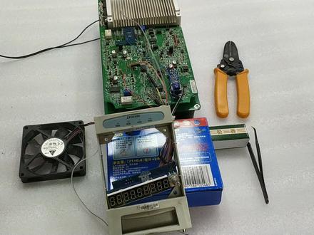 废品站淘中兴ZXD2400 v4.3,DIY改0-60V50A可调电源(6)通电调试