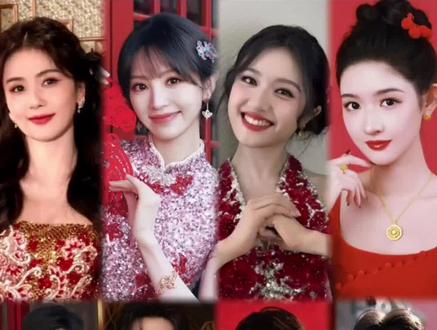 为什么这8个人能组成春晚完颜团?#2026春晚#白鹿#宋威龙#田曦薇 #颜值分析