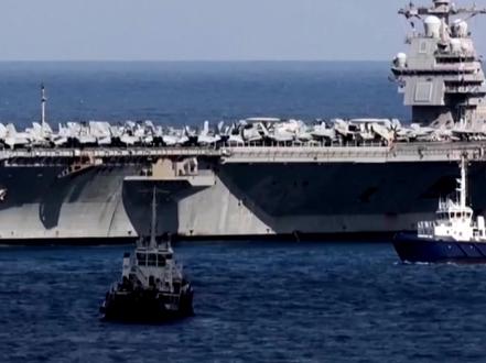 福特号航母竟然败给马桶 #福特号航空母舰 #福特号 #美国 #美国海军