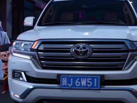 丰田兰德酷路泽666#酷路泽 #哪吒ai视频