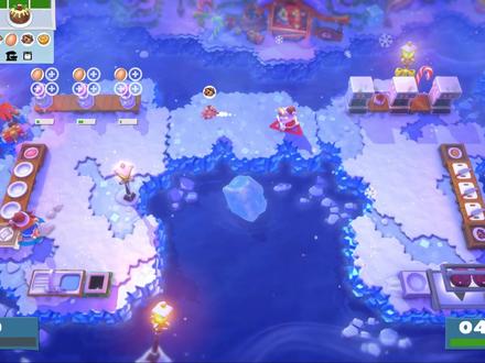 #胡闹厨房 dlc圣诞特辑1-2关,这一局路易斯扑通扑通跳下水,场面真是尴尬到了极点~#胡闹厨房全都好吃 #游戏攻略 #游戏教学 #圣诞节