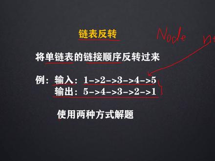 刷爆leetcode01-链表反转-迭代
#学java #java程序员 #算法工程师 #java