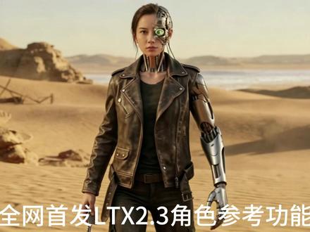 全网首发LTX2.3参考功能 #LTX #comfyui #无限画布