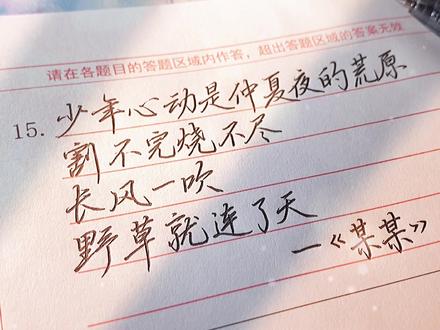 考试写连笔字并不会扣分,相反一手好看的连笔字非常加分!#手写 #练字 #写字 #规范字