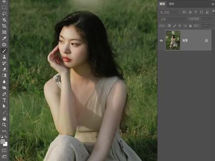 Ps逆光提亮解析 选中画面暗部和中间调,最后调节细节#ps #ps调色 #ps教学