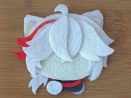 🍁枫原万叶|不织布教程+图纸分享🍂
#原神#枫原万叶 #不织布 #教程