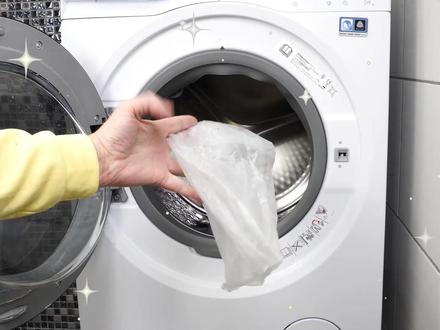 震惊!洗衣机妙招:一个塑料袋让衣服更干净!