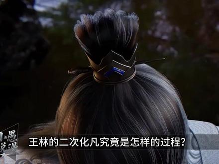 王林的二次化凡究竟是怎样的过程?化凡结束后获得哪些好处? #仙逆动画 #国漫 #王林 #王平 #二次化凡