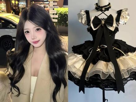 你爱我哪怕我是坏女人吗? #豆包ai #豆包出大片有两把刷子 #洛丽塔豆包p图指令教程 #豆包指令 #甜妹写真