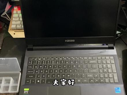 神舟笔记本如何拆机换屏,完整视频哦! #笔记本电脑 #笔记本维修