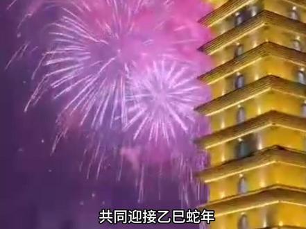 璀璨烟花 绽放梨城 2025年梨城新春烟花秀闪亮登场 #库尔勒 #烟花秀