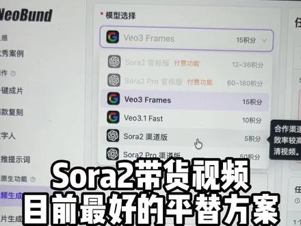 用不了Sora2?说一个目前最好的替代方案 #sora2 #veo3 #ai #ai视频 #tiktok