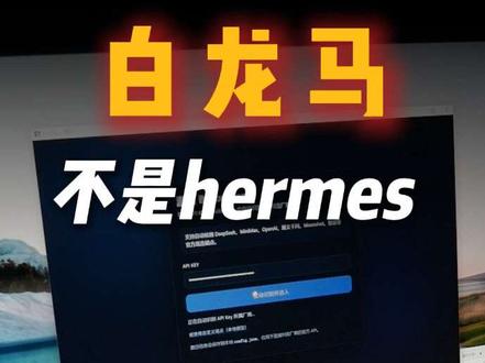 白龙马不是hermes #白龙马agent
