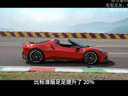V6混动的图腾—法拉利 296 Speciale 终极解析 #法拉利 #法拉利296