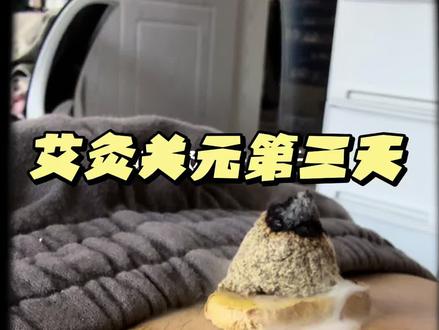 艾灸关元穴第三天,精气足身体舒适!#艾灸 #倪海厦