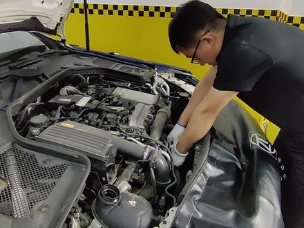 奔驰更换水泵#奔驰维修