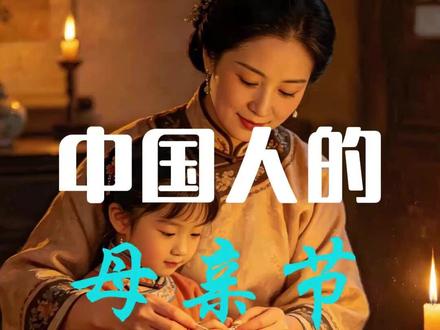 90%的人不知道,中国人真正的母亲节#历史故事 #历史人物 #国学智慧 #读书 #母亲节