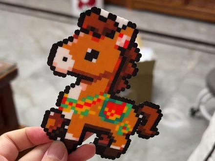 记录第一次在家拼豆,结果挺好