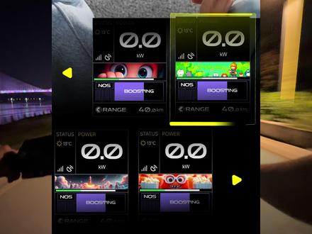 九号组合仪表也可以更新自定义壁纸! #九号电动 #九号创作者 #f2z #mz #fz