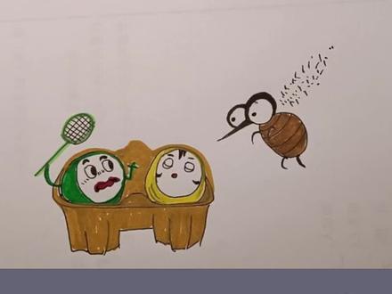 看动画学画画!
醒醒吧,蚊子要吸血啦。谁能把她叫醒呢?
#简笔画 #动漫 #二次元 #蛋仔派对