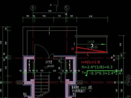 图纸设计中,我们经常看到的坡度表示有几种?相关数据又怎么得到?#施工图#工程造价#建筑图纸@抖音小助手