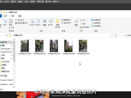ACR批量调整照片,批量统一风格#ps教程 #后期修图 #照片调色 #ps小技巧 #ps批量处理图片
